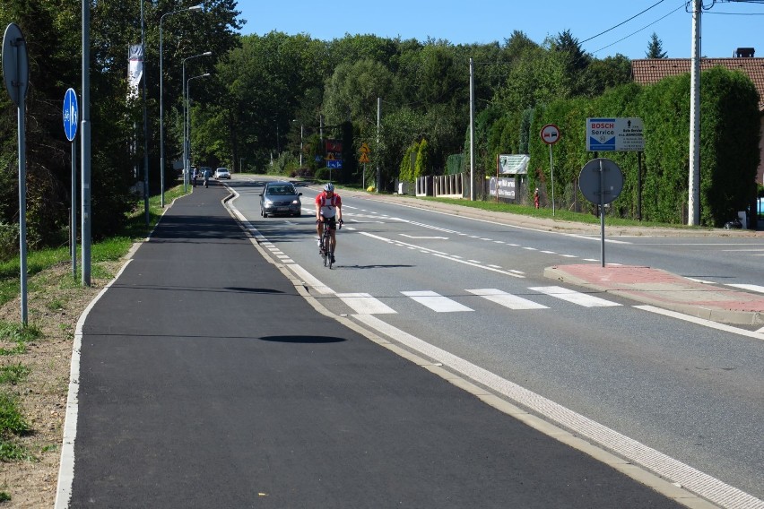 Droga rowerowa na Raciborskiej w Rybniku prawie gotowa!