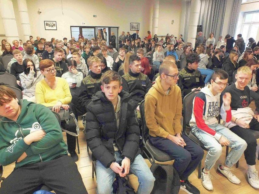 Tłumy młodzieży na prelekcji o Żołnierzach Wyklętych w...