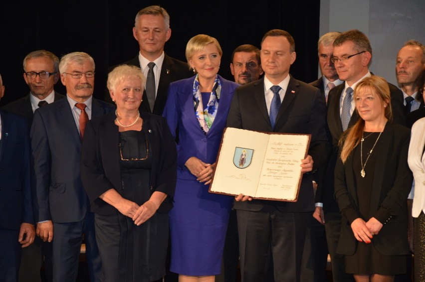 Andrzej Duda honorowym obywatelem Starego Sącza [ZDJĘCIA, WIDEO]