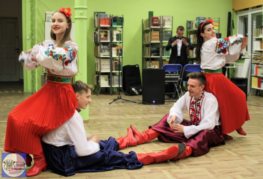 Zespół z Ukrainy wystąpił w bibliotece w Świebodzinie