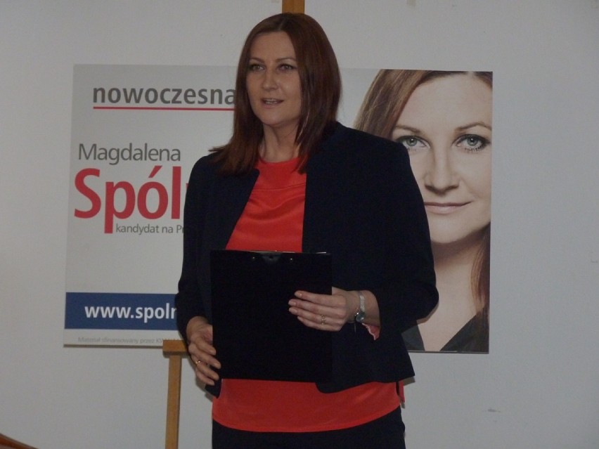 Wybory Radomsko 2016: Magdalena Spólnicka przedstawiła...