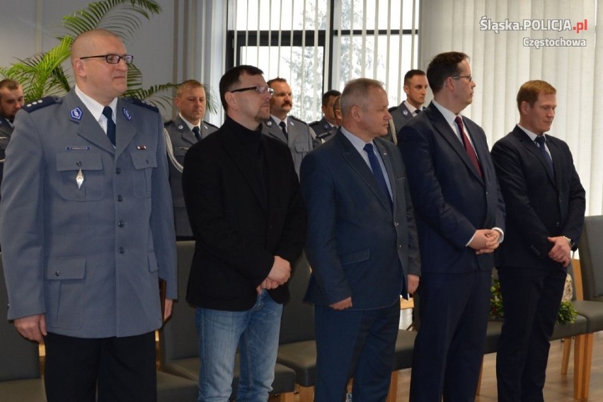 Nowy komendant komisariatu w Kłomnicach wprowadzony