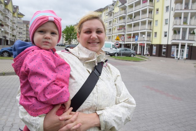 -&nbsp;Hania ma 18 miesięcy - mówi o córce Magdalena Pawlak z os. Europejskiego. - Gdy powstanie tutaj przedszkole  i szkoła, będzie z nich mogła do nich chodzić na swoim osiedlu.