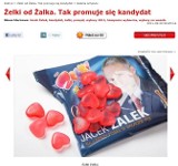 Kandydat na posła z PO Jacek Żalek prowadzi kampanię na żelkach [zdjęcia]