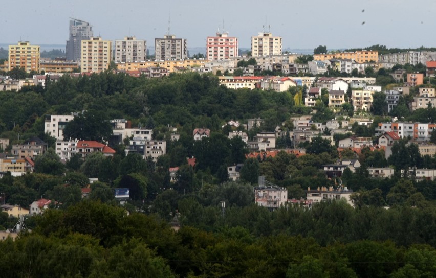 Widok z wieży w Kolibkach