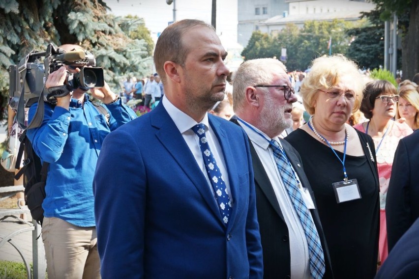 Delegacja Powiatu Radomszczańskiego z wizytą w Równem na Ukrainie