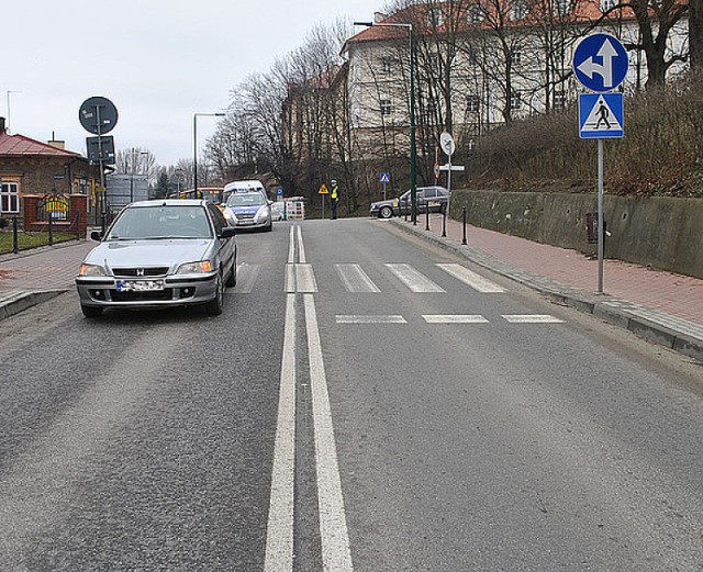 Potrącenie pieszej w Krośnie