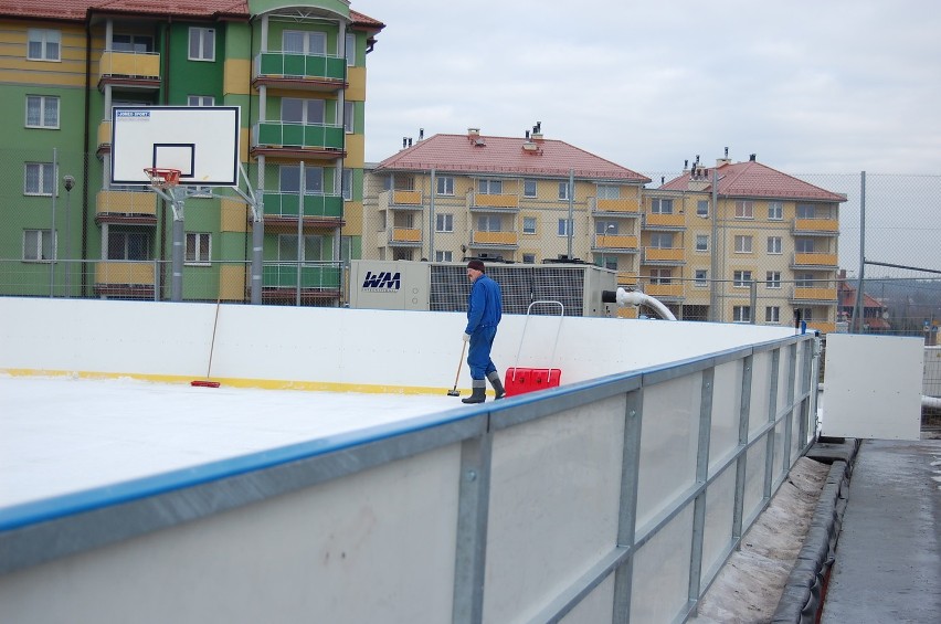 Lodowisko w Kwidzynie z problemami