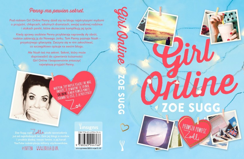 KONKURS: Do wygrania książka gwiazdy serwisu YouTube Zoe Sugg  "Girl Online"