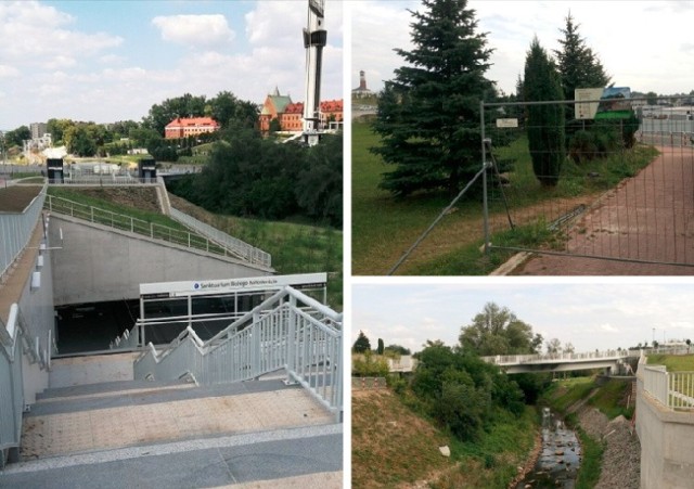 Między sanktuariami Bożego Miłosierdzia i św. Jana Pawła II powstał park, który połączył świątynie. Znajduje się tam też podziemny przystanek tramwajowy nowej linii z Kurdwanowa do ul. Zakopiańskiej.