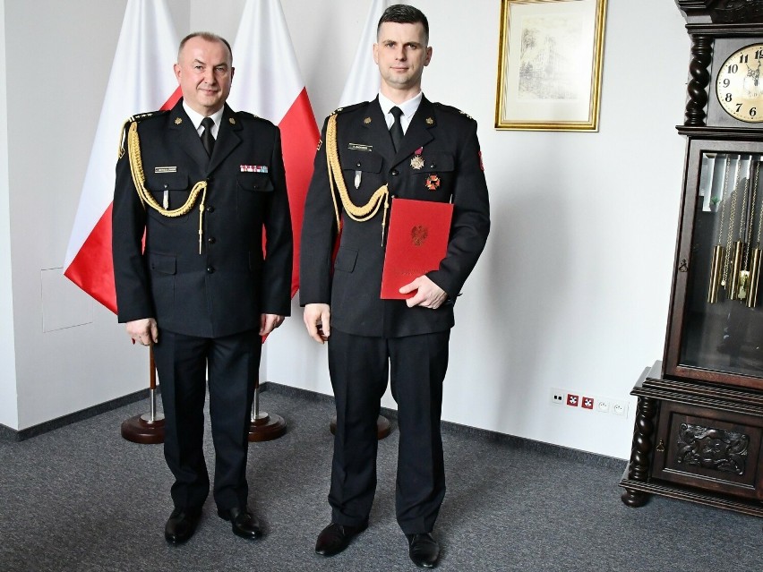 Nowy zastępca komendanta straży w Kościerzynie