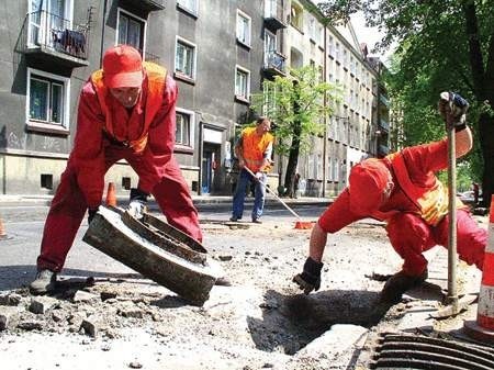 Ulica Sobieskiego to teraz jeden wielki deptak.