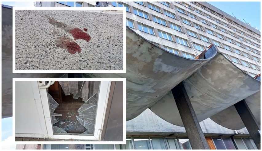 Wałbrzych: Strzały i krew pod hotelem Sudety. Są zatrzymani [ZDJĘCIA]