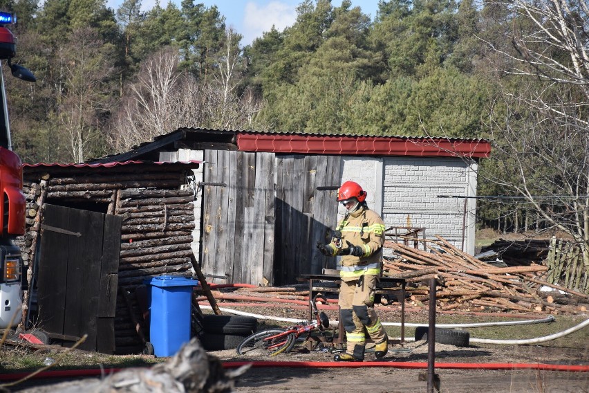 W poniedziałek, 28 lutego 2022 roku, doszło do pożaru w gminie Gizałki