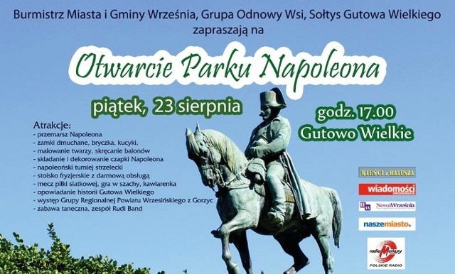 Park Napoleona w Gutowie Wielkim.