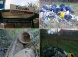 Sterty śmieci przy gdańskim Zaroślaku [zdjęcia]