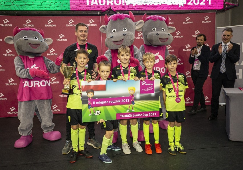 Zwycięskie drużyny Tauron Junior Cup 2021....