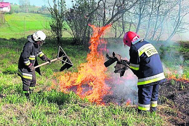 Pożary traw na naszym terenie to prawdziwa plaga