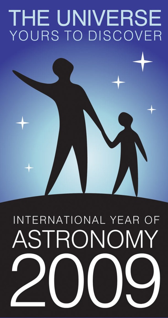 Logo Międzynarodowego Roku Astronomii