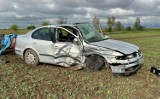 Wypadek na skrzyżowaniu w gminie Masłowice. Sprawca nie ustąpił pierwszeństwa