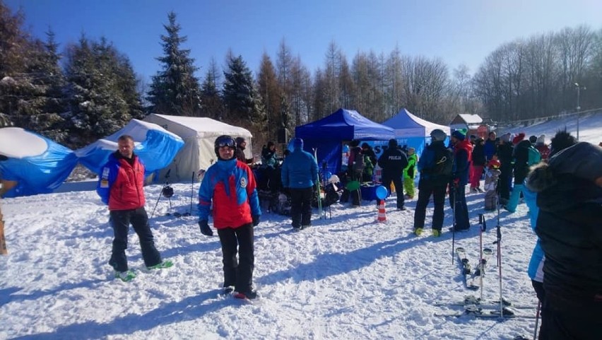 Szczawnica. GOPR i policja edukowali turystów na stoku