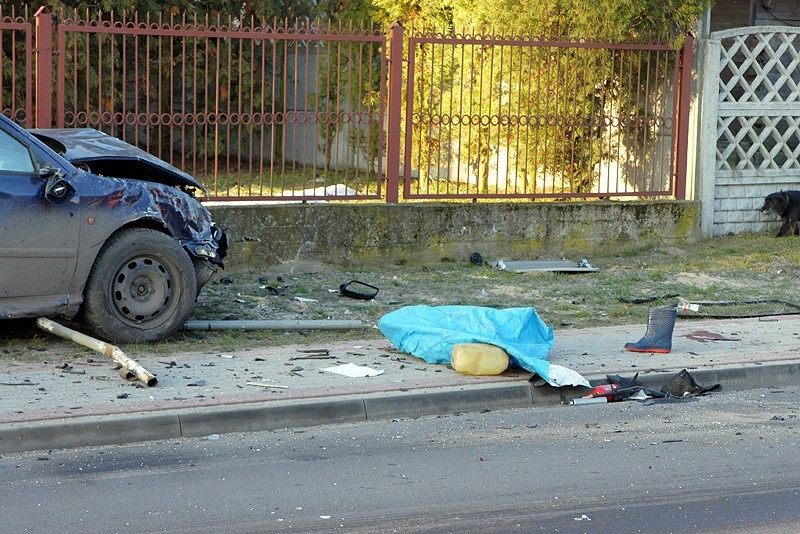 Wypadek w Borkowie Nowym. Zginęły w nim dwie osoby