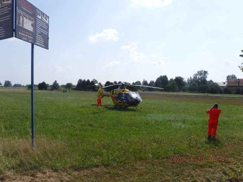 Baczków. Tragedia na drodze wojewódzkiej 965. Nie żyje 19-letni motocyklista [ZDJĘCIA]