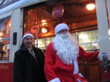 Święty Mikołaj kursował dziś po Zabrzu w specjalnym tramwaju