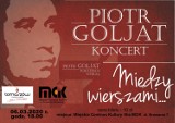 Koncert Piotra Goljata w Miejskim Ośrodku Kultury w Tomaszowie