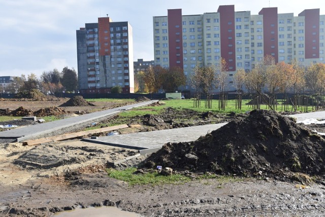 Postępują prace nad nowym parkiem w Zagórzu. Docelowo ma być to całkiem nowa przestrzeń zielona, przeznaczona dla mieszkańców dzielnicy. Zobacz kolejne zdjęcia. Przesuwaj zdjęcia w prawo - naciśnij strzałkę lub przycisk NASTĘPNE