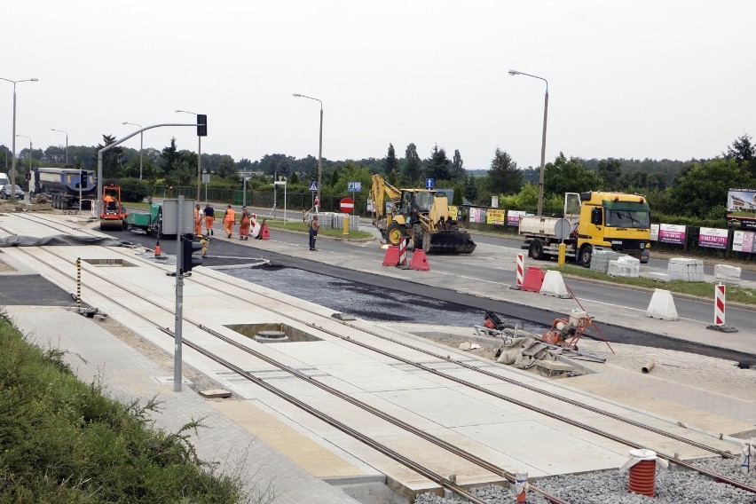 Dobiegają końca prace modernizacyjne sieci tramwajowej przy...