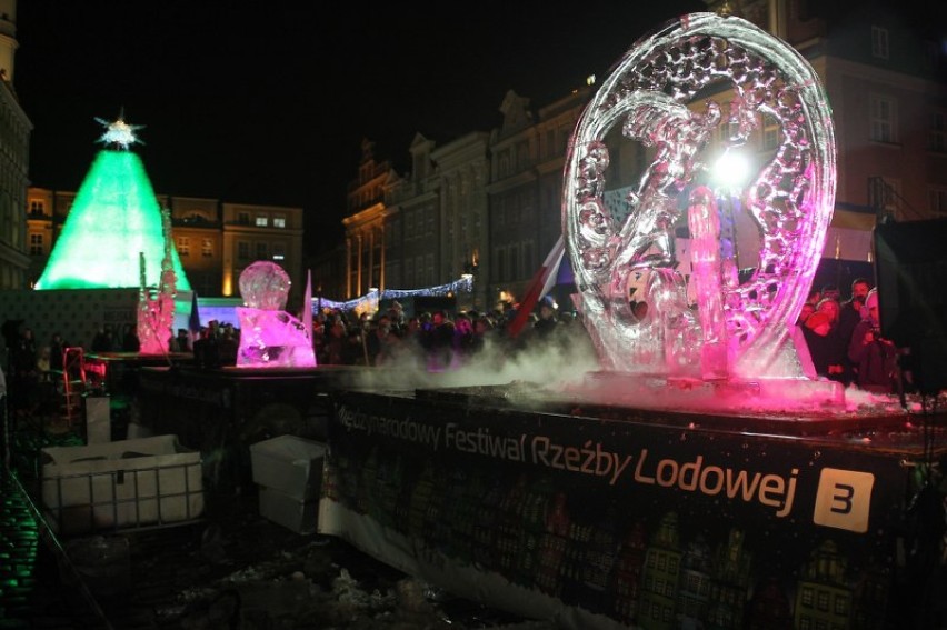 Festiwal rzeźby Lodowej w Poznaniu