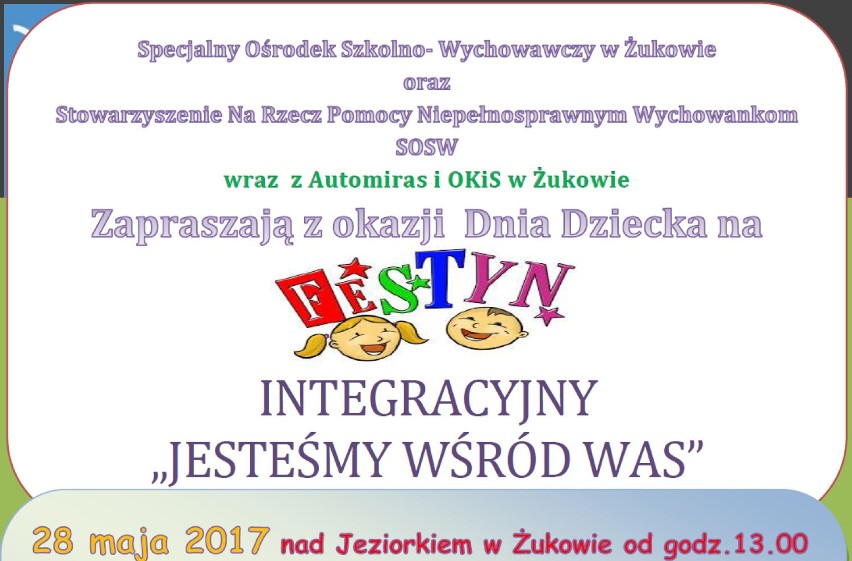 Dzień Dziecka w Żukowie - III Mistrzostwa Auto Miras i Majka Jeżowska w niedzielę, 28 maja