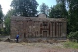 Łazienki III w Jastrzębiu: ruszył remont dawnej atrakcji w Parku Zdrojowym [ZDJĘCIA Z PLACU BUDOWY]