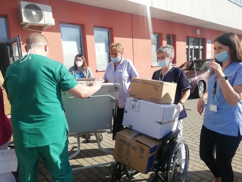 Szpital w Zabrzu pomaga Ukrainie! Wysłał leki i środki medyczne do oblężonego Kijowa