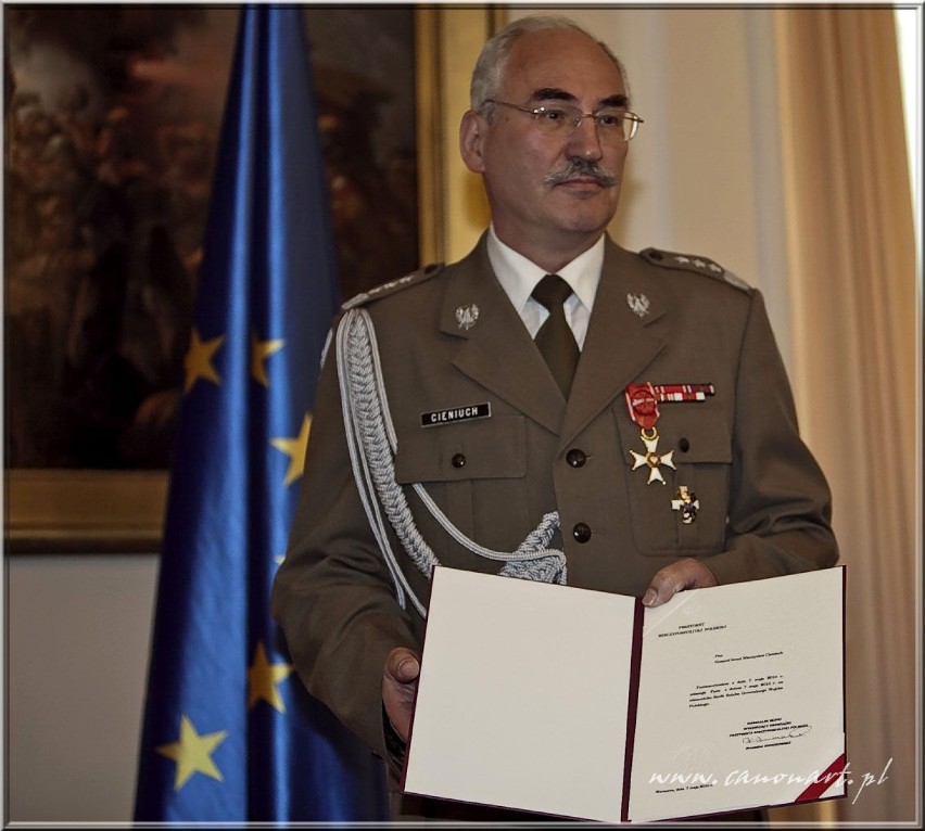 Ceremonia wręczenia nominacji Gen. Mirosław Cieniuch.Fot....