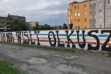 Graffiti w Olkuszu szczególnie straszy na blokowiskach