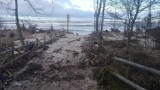 Orkan Barbara w powiecie puckim. Wichura nabałaganiła na plaży w Karwieńskich Błotach II | ZDJĘCIA