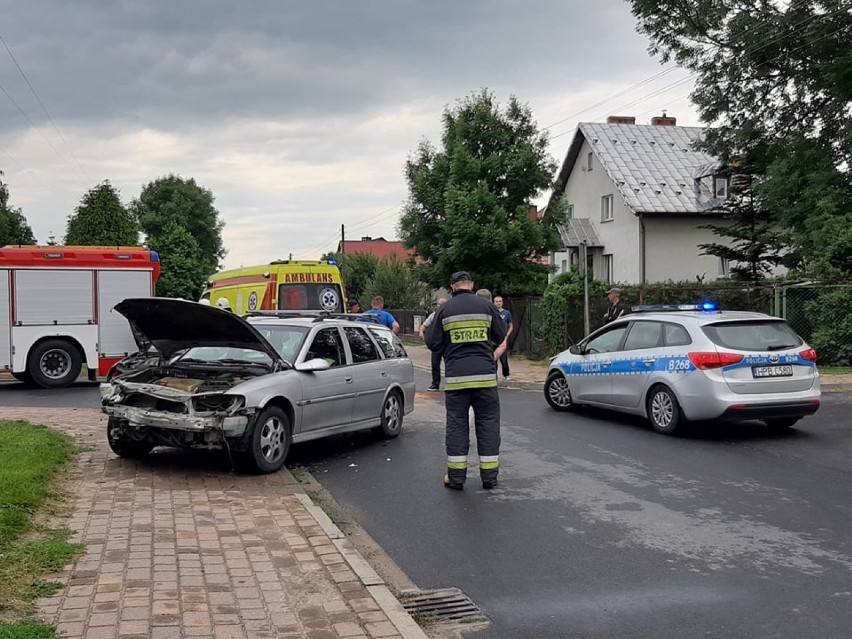 Dobroszyce: Wypadek dwóch pojazdów (FOTO)      