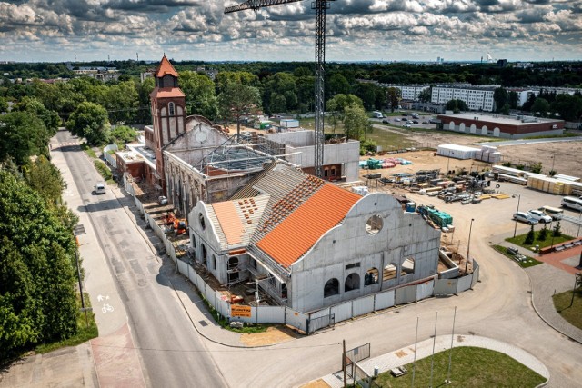 Tak obecnie wygląda przebudowa i modernizacja byłej cechowni kopalni Saturn w Czeladzi

Zobacz kolejne zdjęcia/plansze. Przesuwaj zdjęcia w prawo - naciśnij strzałkę lub przycisk NASTĘPNE