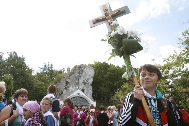 Pielgrzymka zagłębiowska w Ogrodzieńcu