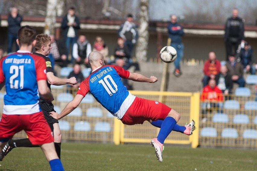 Gryf Słupsk wygrał z Pogonią Lębork 3:1 ZDJĘCIA