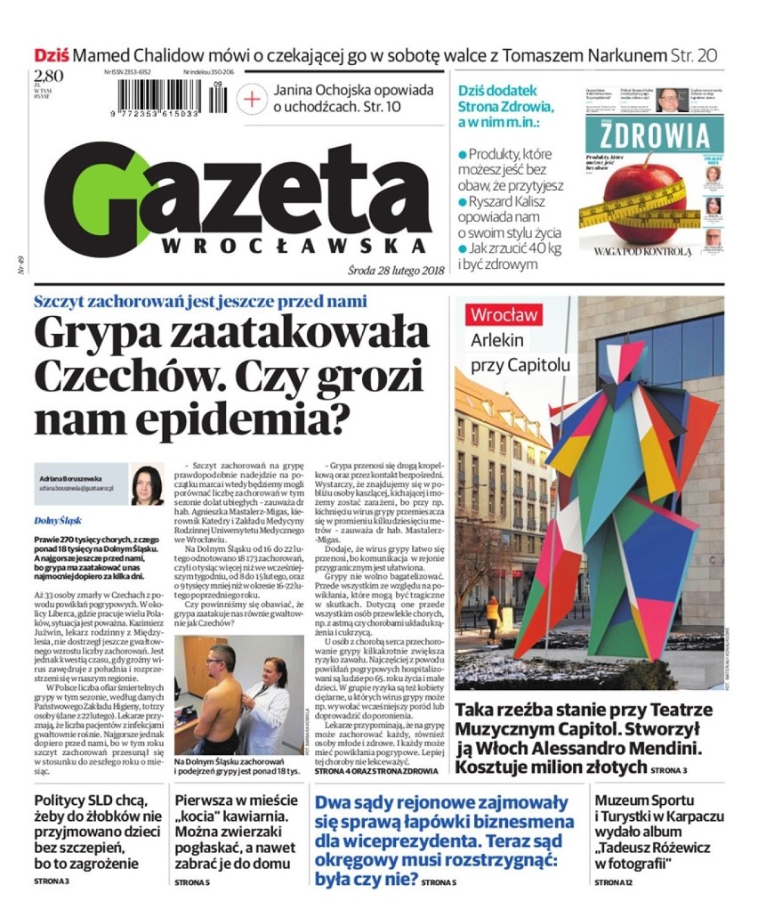 Nowa Gazeta Sycowska co środę w Twoim domu! Sprawdź, o czym piszemy w wydaniu 28 lutego