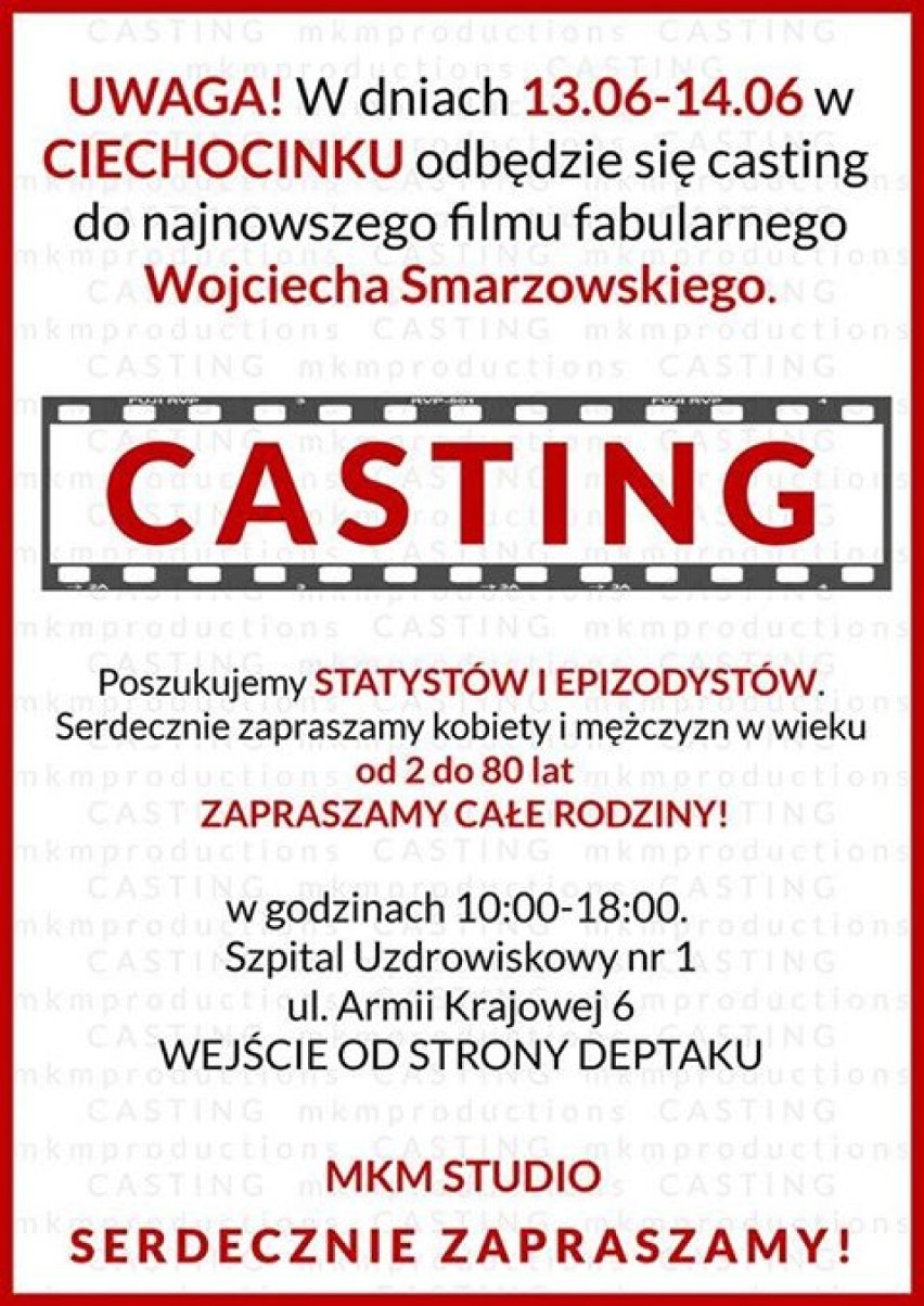 Casting do najnowszego filmu fabularnego Wojciecha Smarzowskiego. Poszukiwani statyści i epizodyści