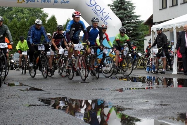 Rowerowy maraton w Mszanie był okazją do świetnej zabawy dla wszystkich