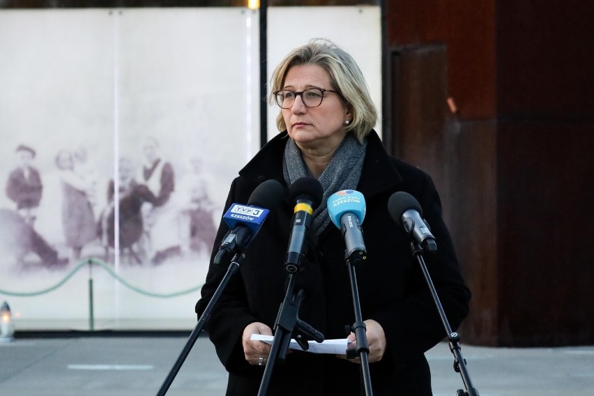 Anke Rehlinger, premier Kraju Saary w Markowej: Nigdy więcej nie powinny się powtórzyć takie zbrodnie! [ZDJĘCIA, WIDEO]