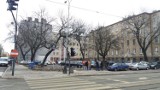 Skwer z placem zabaw zamiast parkingu przy skrzyżowaniu ul. Kilińskiego z Jaracza w Łodzi