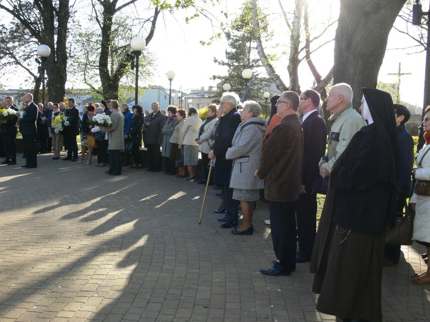 Wieluń: Obchody 1050. rocznicy chrztu Polski[Zdjęcia]