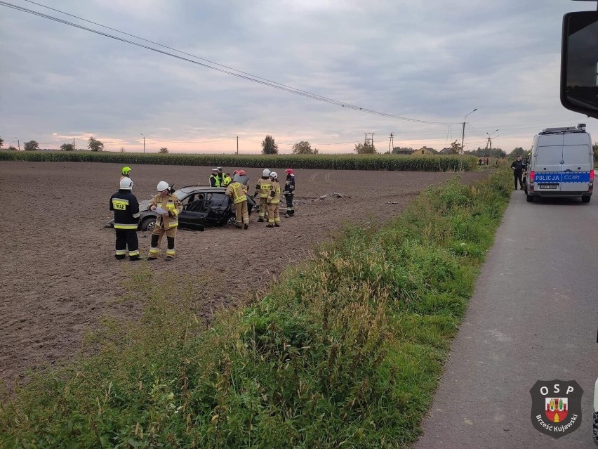 Pijany kierowca BMW spowodował wypadek w Falborzu (gmina...