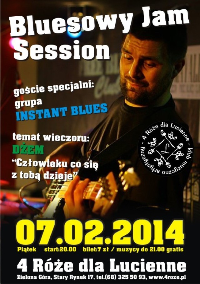 Bluesowy Jam Session w lutym z Instant Blues